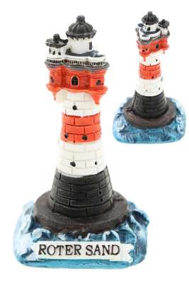 Leuchtturm Pellworm Deko-Figur – 10 X 6 X 4,5 Cm, Aus Polystone, Maritimes Dekorationselement