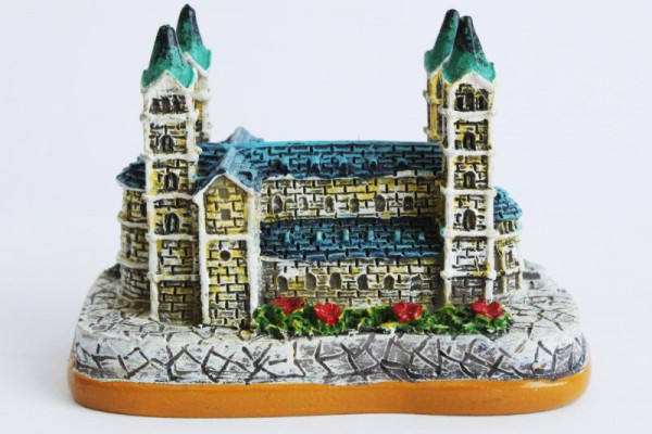 Bamberg Dom Modell,Souvenir Germany Deutschland,handbemalt,TOP QUALI,Neu 