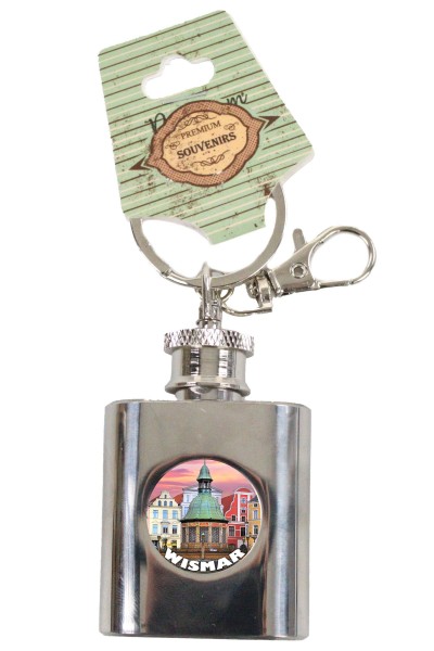 Flachmann Schlüsselanhänger "Wismar"