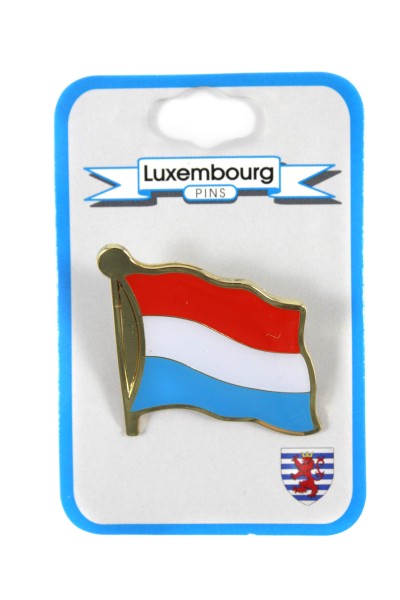 CG4 Pin Luxembourg Flagge