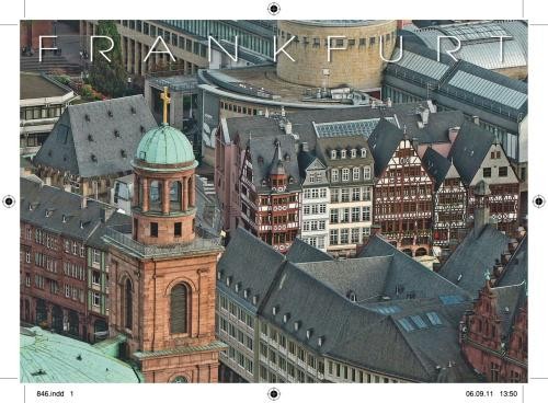 Postkarte A6 "Frankfurt", Paulskirche Römer 148*104mm, PKSF846