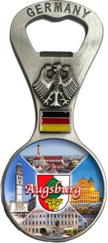 Flaschenöffner Magnet "Augsburg" Collage