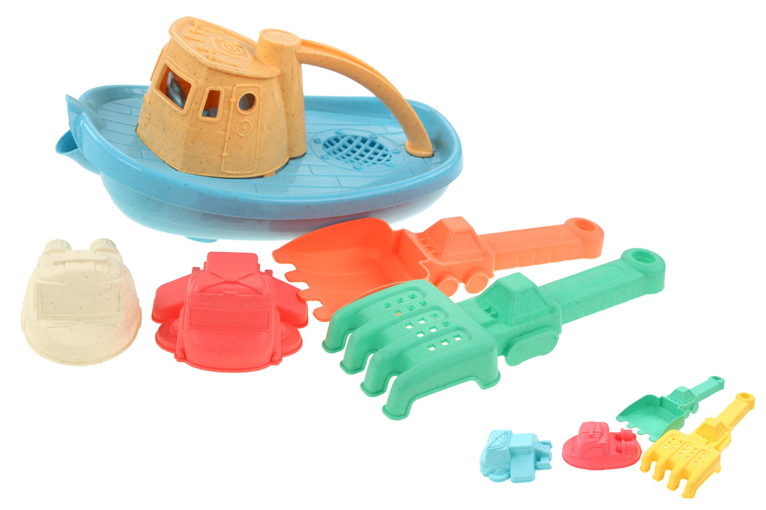 Strandspielzeug Set Gilma Shark / Dove blue