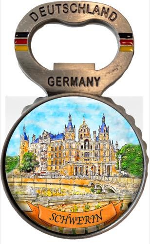 Flaschenöffner Kronkorken "Schwerin"