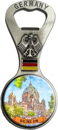 Flaschenöffner Magnet "Berlin" Berliner Dom Skizze