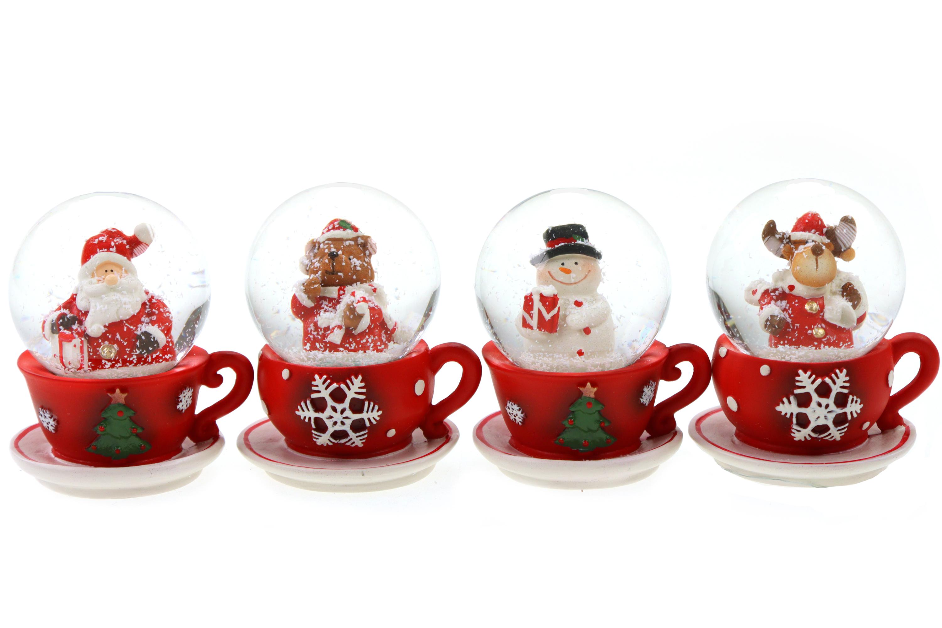 Elegantes Figuren Fr Schneekugeln Bilder