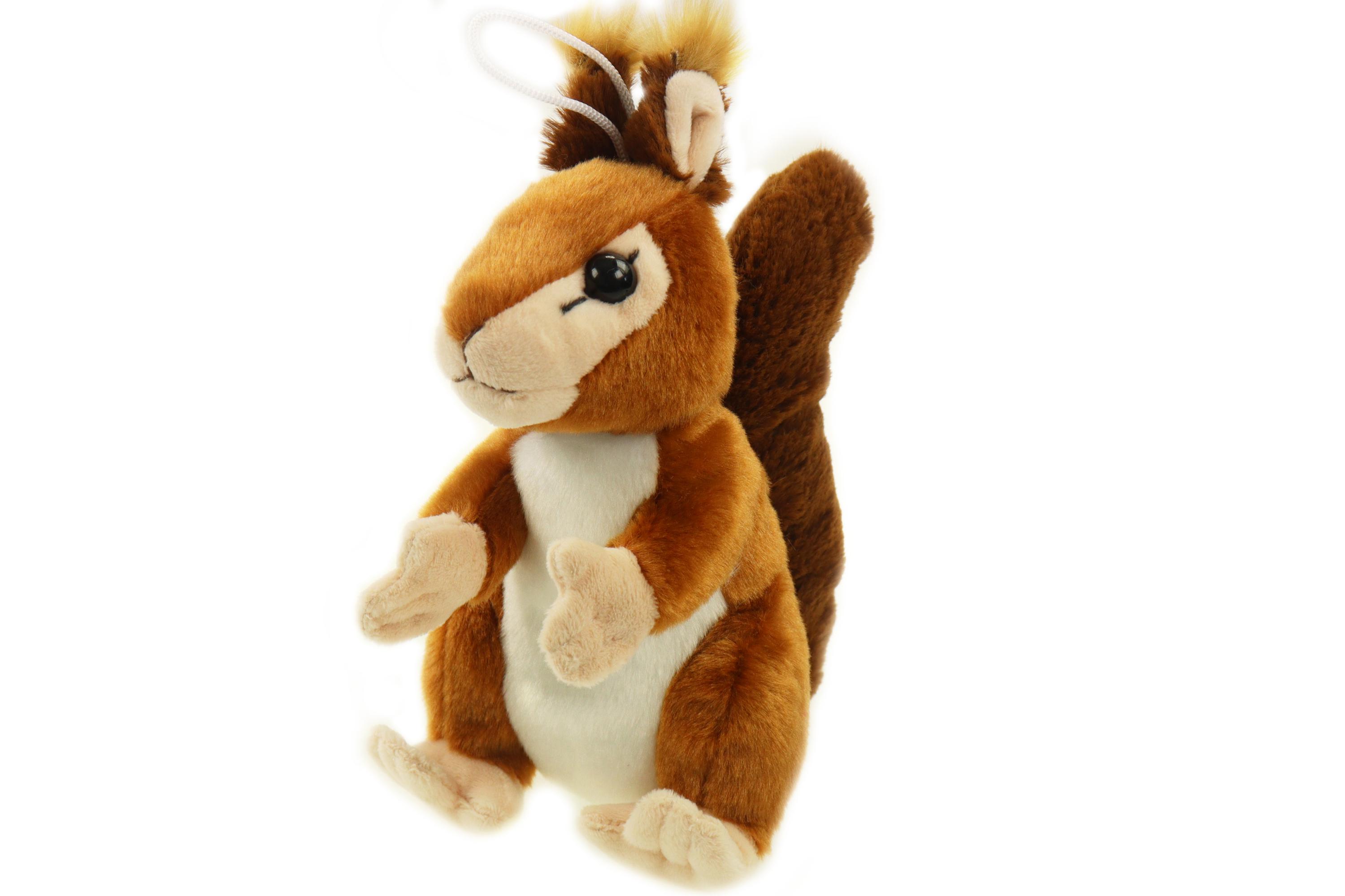 YooHoo Plüschtier Eichhörnchen – 12,5 Cm, Kuschelig, Mit Großen Augen & Buschigem Schwanz