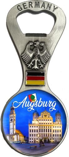 Flaschenöffner Magnet "Augsburg" Rathaus