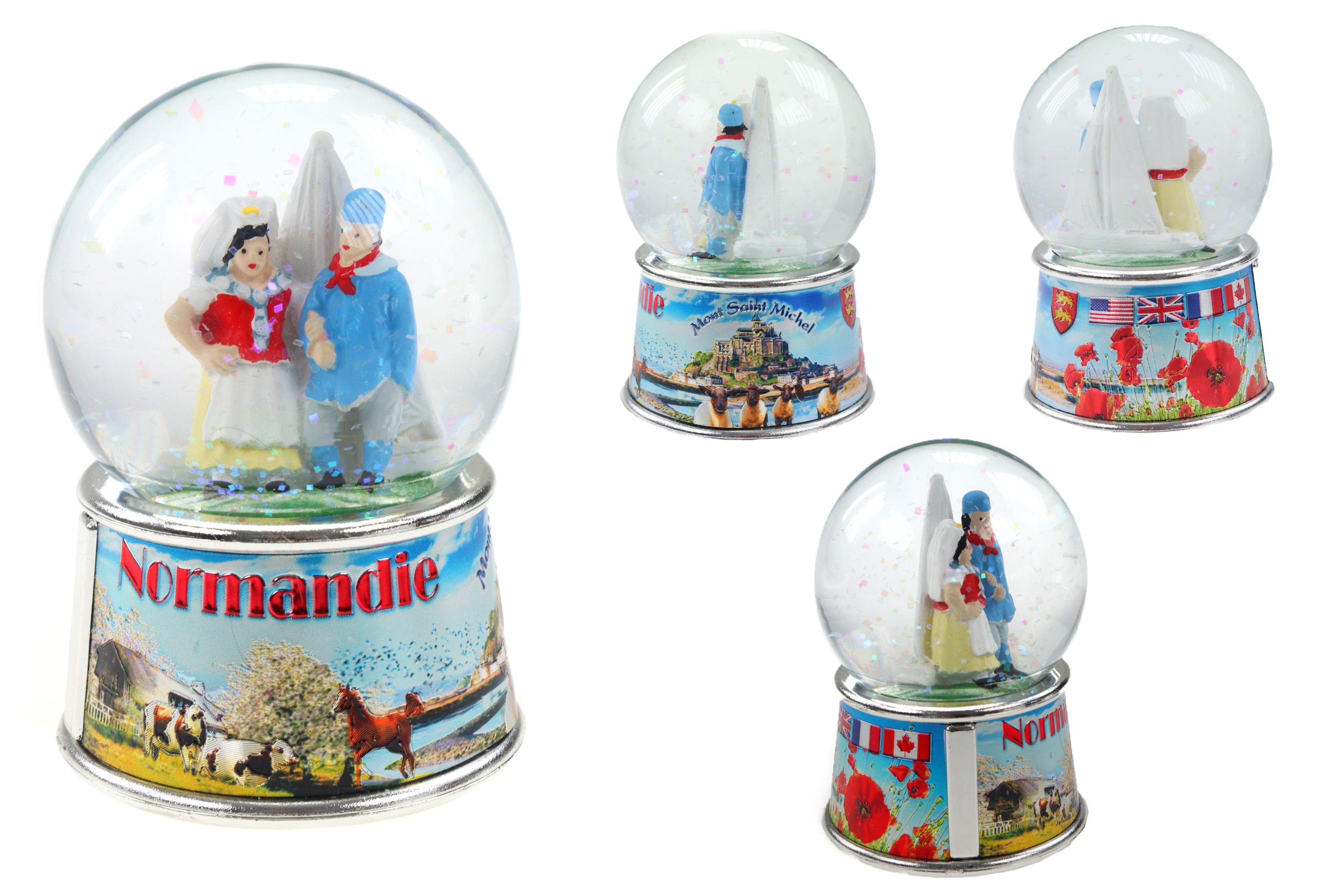 Elegantes Figuren Fr Schneekugeln Bilder