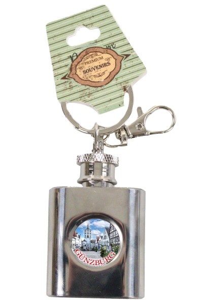 Flachmann Schlüsselanhänger "Günzburg"