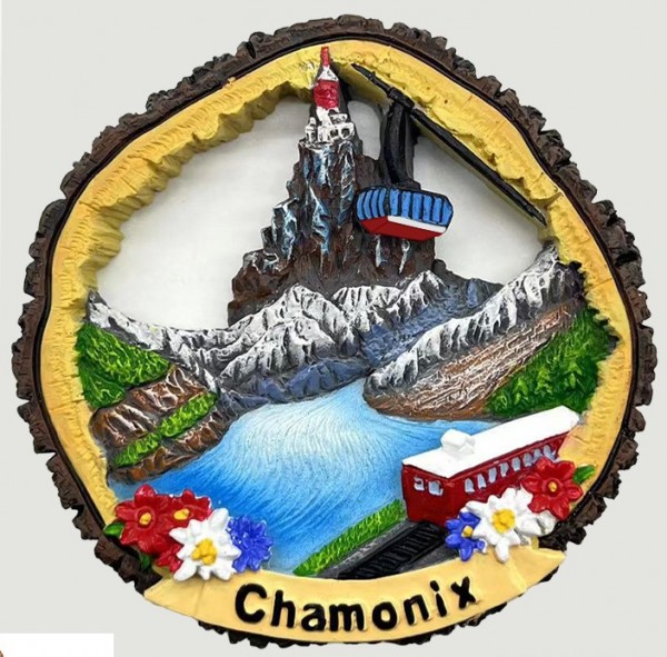 Magnet Baumrinde &quot;Chamonix&quot; 7x7 cm