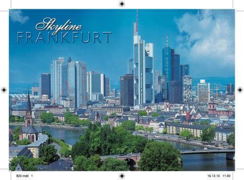Postkarte A6 "Frankfurt", Skyline 148*104mm, PKSF820