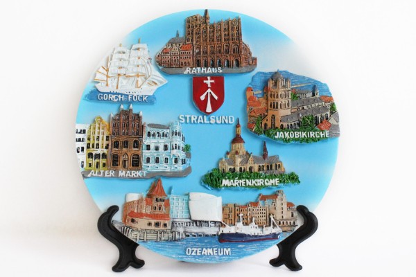 Teller Poly &quot;Stralsund&quot; 15cm