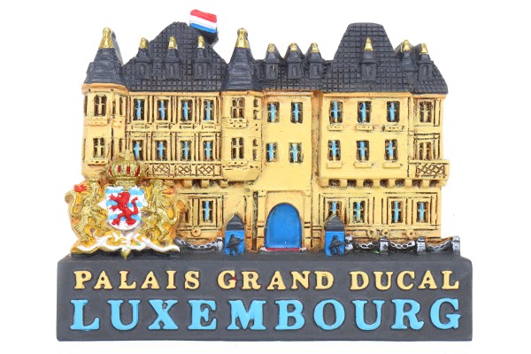 Magnet 3D &quot;Luxembourg&quot; Palais Grand Ducal, 7 cm