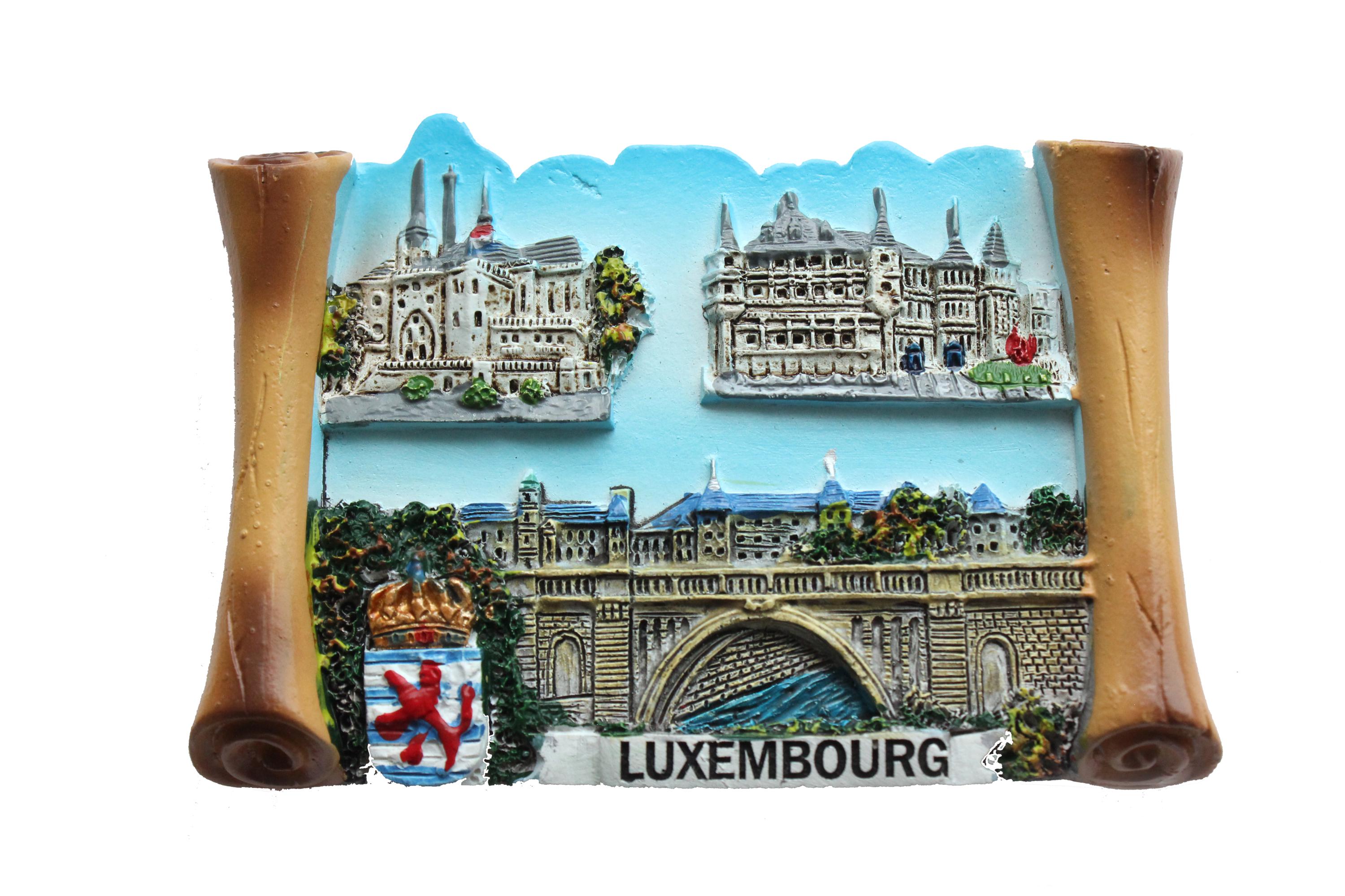 Luxemburg Souvenir Magnet - Deko Kühlschrankmagnet 7x6cm