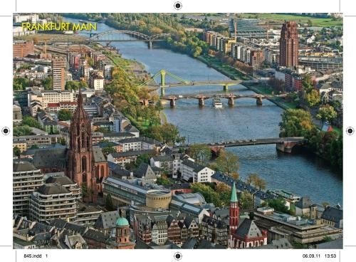 Postkarte A6 "Frankfurt", Main von oben 148*104mm, PKSF845